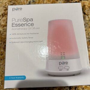 PureSpa Essence Aromatherapy Oil Diffuser - Pink